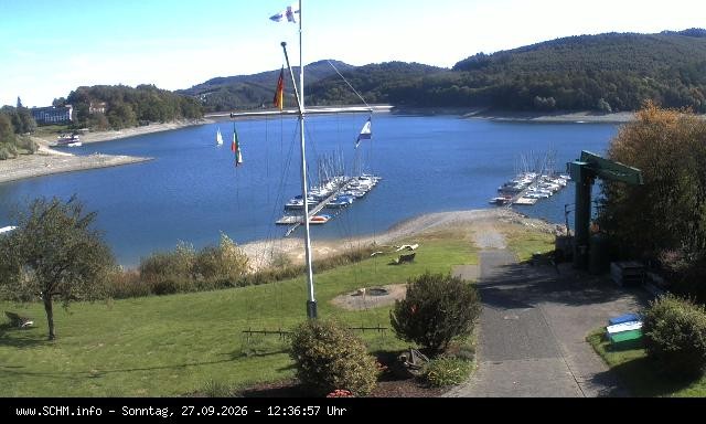 Archiv Foto Webcam Segelclub Hennesee
