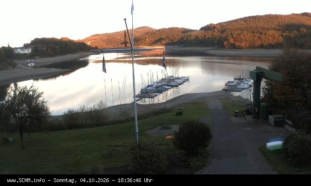 Archiv Foto Webcam Segelclub Hennesee