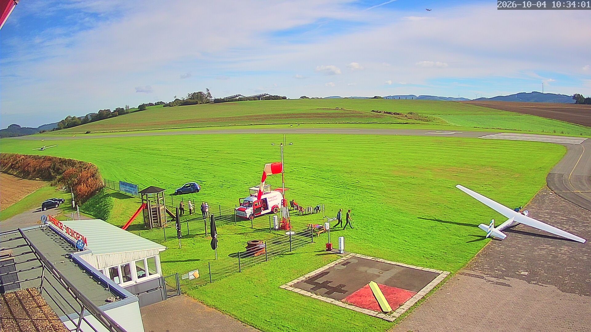 Archiv Foto Webcam Flugplatz Meschede Schüren