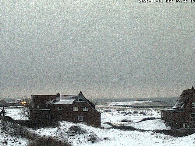 Archiv Foto Webcam Baltrumhus mit Blick auf die Nordsee
