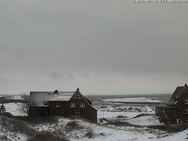 Archiv Foto Webcam Baltrumhus mit Blick auf die Nordsee