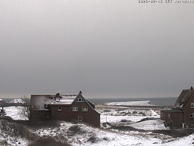 Archiv Foto Webcam Baltrumhus mit Blick auf die Nordsee