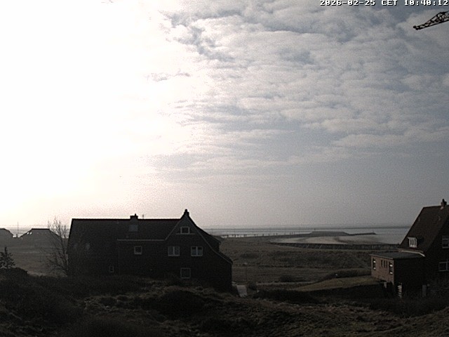 Archiv Foto Webcam Baltrumhus mit Blick auf die Nordsee