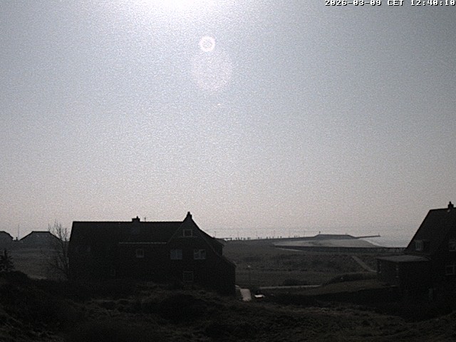 Archiv Foto Webcam Baltrumhus mit Blick auf die Nordsee