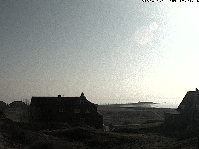 Archiv Foto Webcam Baltrumhus mit Blick auf die Nordsee
