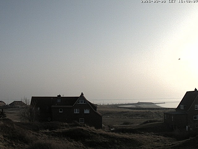 Archiv Foto Webcam Baltrumhus mit Blick auf die Nordsee