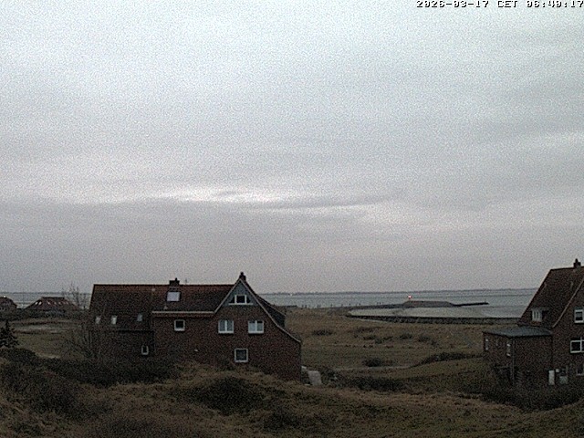 Archiv Foto Webcam Baltrumhus mit Blick auf die Nordsee