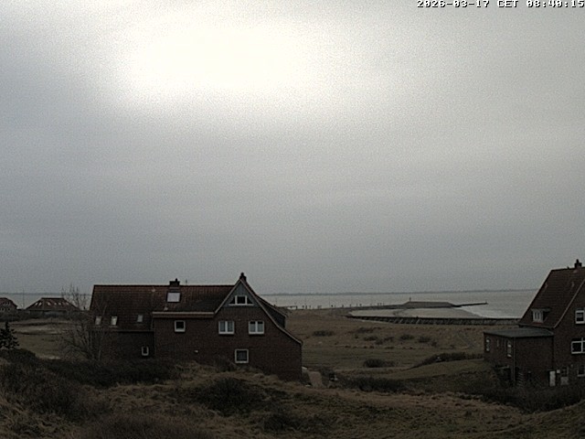 Archiv Foto Webcam Baltrumhus mit Blick auf die Nordsee
