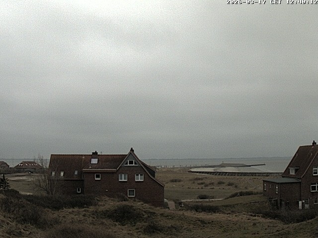 Archiv Foto Webcam Baltrumhus mit Blick auf die Nordsee