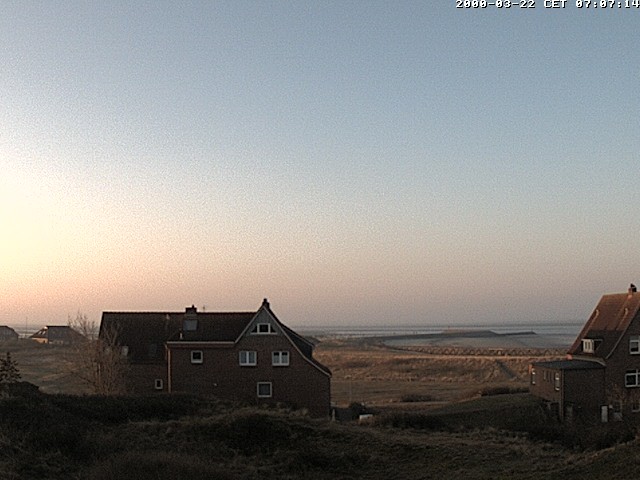 Archiv Foto Webcam Baltrumhus mit Blick auf die Nordsee