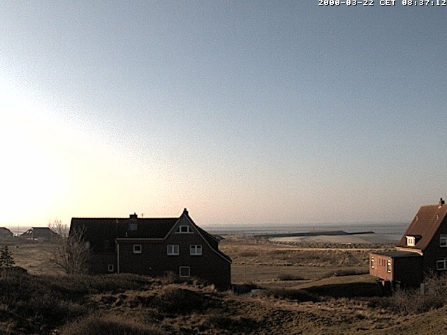 Archiv Foto Webcam Baltrumhus mit Blick auf die Nordsee
