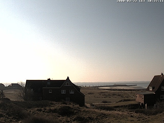 Archiv Foto Webcam Baltrumhus mit Blick auf die Nordsee