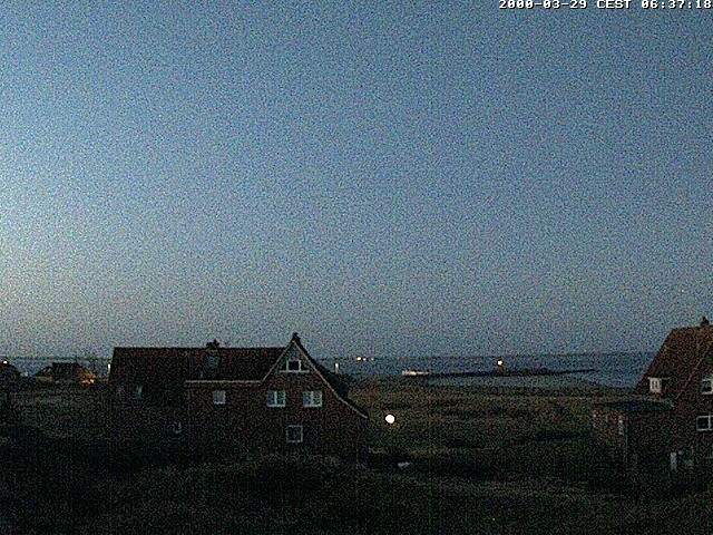 Archiv Foto Webcam Baltrumhus mit Blick auf die Nordsee