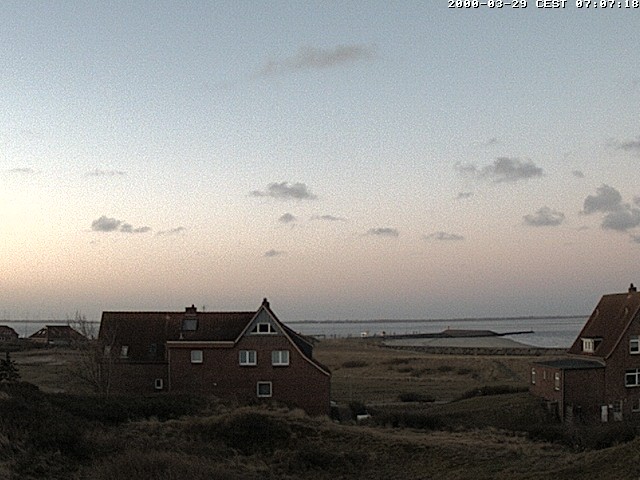 Archiv Foto Webcam Baltrumhus mit Blick auf die Nordsee