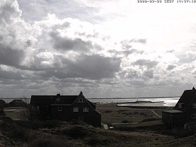 Archiv Foto Webcam Baltrumhus mit Blick auf die Nordsee