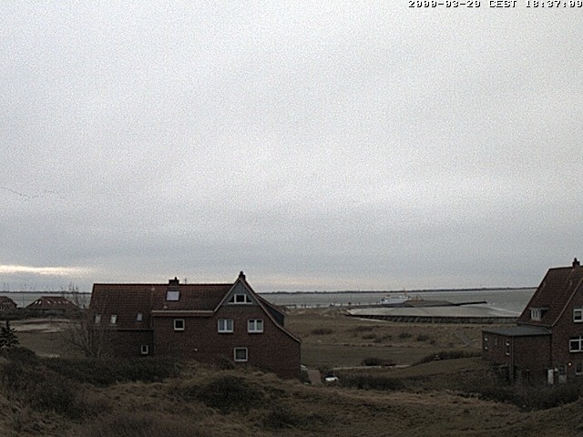 Archiv Foto Webcam Baltrumhus mit Blick auf die Nordsee