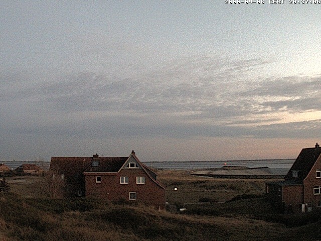 Archiv Foto Webcam Baltrumhus mit Blick auf die Nordsee
