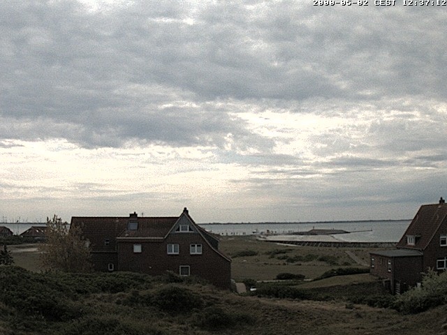 Archiv Foto Webcam Baltrumhus mit Blick auf die Nordsee