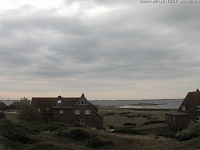 Archiv Foto Webcam Baltrumhus mit Blick auf die Nordsee