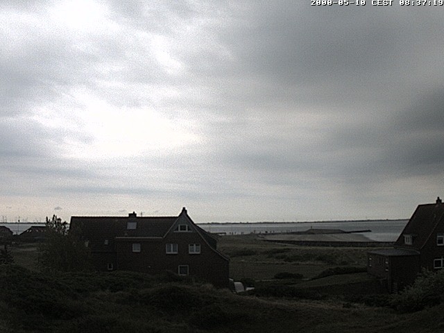 Archiv Foto Webcam Baltrumhus mit Blick auf die Nordsee