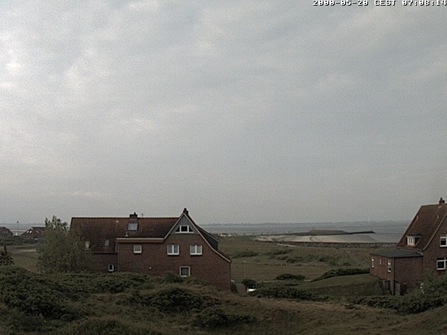 Archiv Foto Webcam Baltrumhus mit Blick auf die Nordsee