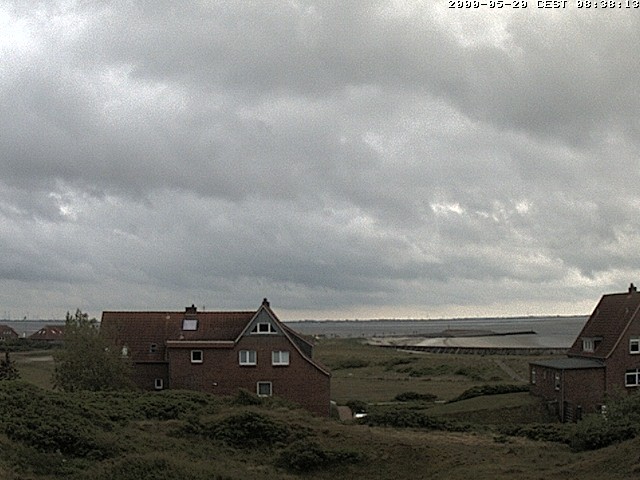 Archiv Foto Webcam Baltrumhus mit Blick auf die Nordsee