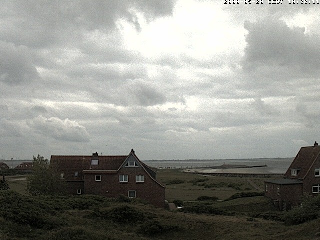 Archiv Foto Webcam Baltrumhus mit Blick auf die Nordsee