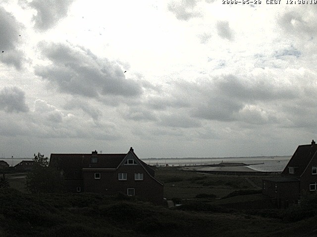 Archiv Foto Webcam Baltrumhus mit Blick auf die Nordsee