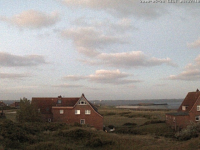 Archived image Webcam Baltrumhus