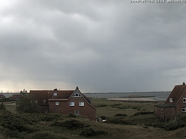 Archiv Foto Webcam Baltrumhus mit Blick auf die Nordsee