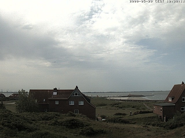 Archiv Foto Webcam Baltrumhus mit Blick auf die Nordsee