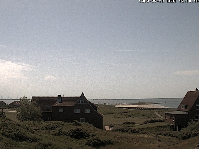 Archiv Foto Webcam Baltrumhus mit Blick auf die Nordsee