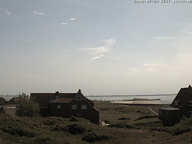 Archiv Foto Webcam Baltrumhus mit Blick auf die Nordsee