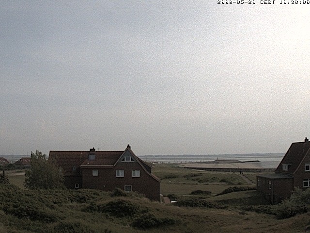 Archiv Foto Webcam Baltrumhus mit Blick auf die Nordsee
