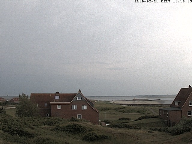 Archiv Foto Webcam Baltrumhus mit Blick auf die Nordsee