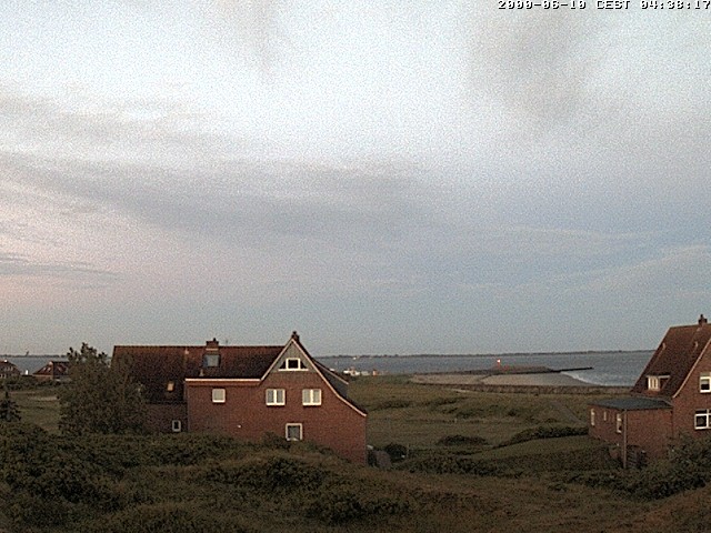 Archiv Foto Webcam Baltrumhus mit Blick auf die Nordsee