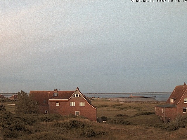 Archiv Foto Webcam Baltrumhus mit Blick auf die Nordsee