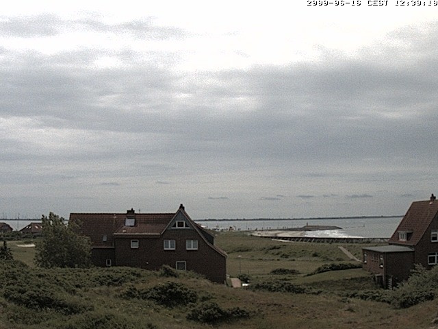 Archiv Foto Webcam Baltrumhus mit Blick auf die Nordsee