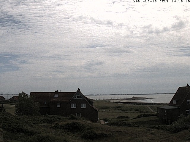 Archiv Foto Webcam Baltrumhus mit Blick auf die Nordsee