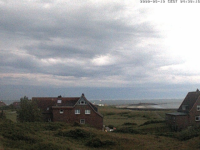 Archiv Foto Webcam Baltrumhus mit Blick auf die Nordsee