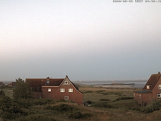 Archiv Foto Webcam Baltrumhus mit Blick auf die Nordsee