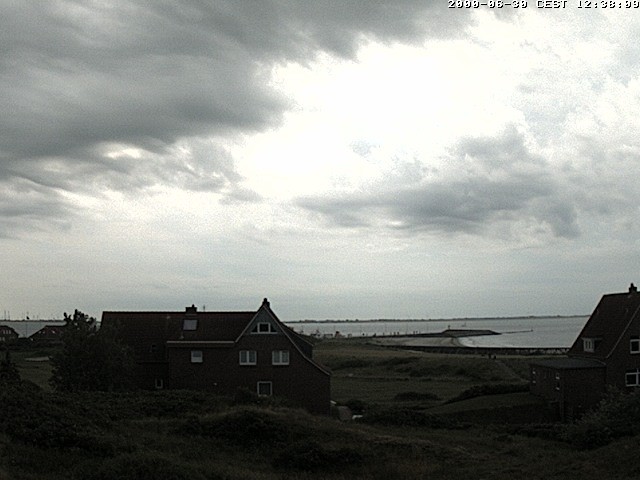 Archiv Foto Webcam Baltrumhus mit Blick auf die Nordsee