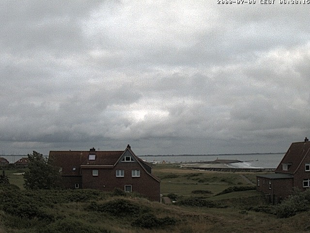 Archiv Foto Webcam Baltrumhus mit Blick auf die Nordsee