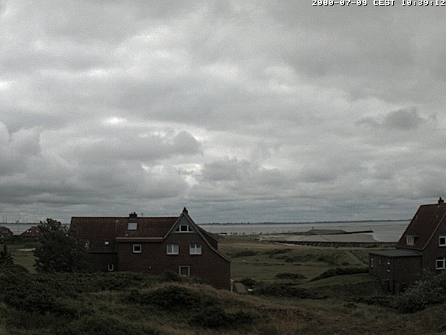 Archiv Foto Webcam Baltrumhus mit Blick auf die Nordsee