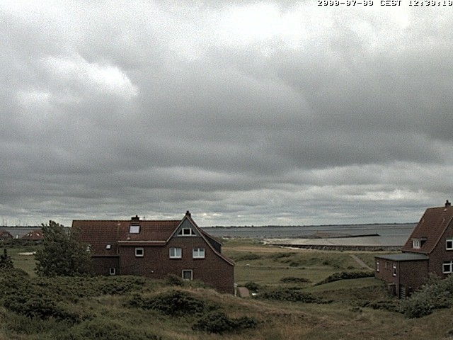 Archiv Foto Webcam Baltrumhus mit Blick auf die Nordsee