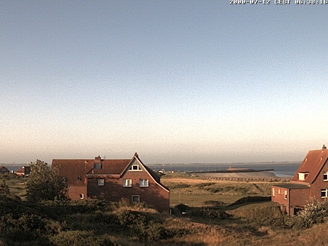 Archived image Webcam Baltrumhus