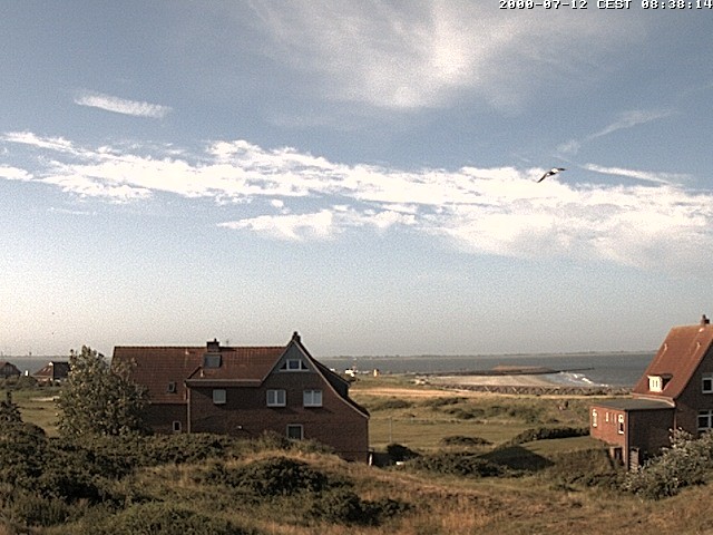 Archived image Webcam Baltrumhus