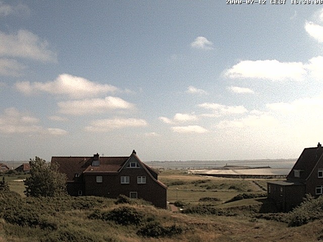 Archived image Webcam Baltrumhus