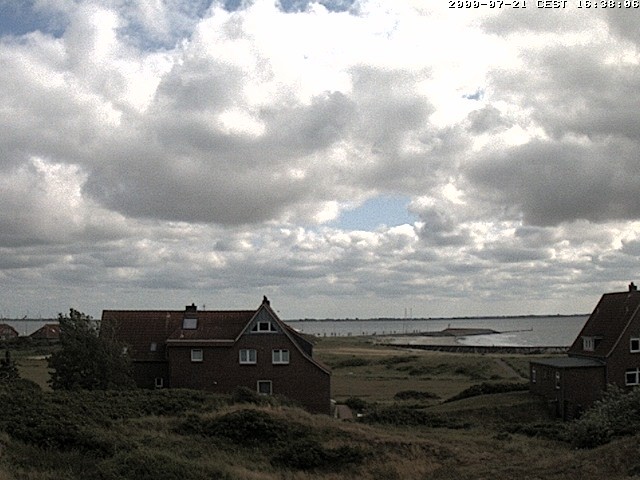 Archiv Foto Webcam Baltrumhus mit Blick auf die Nordsee