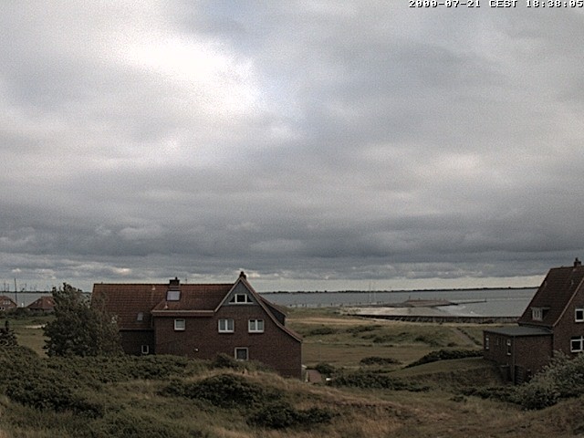 Archiv Foto Webcam Baltrumhus mit Blick auf die Nordsee